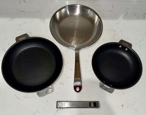 Cristel piece skillet set - 3,